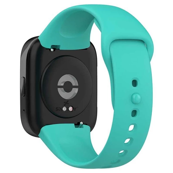 Sneezy Xiaomi Redmi Watch 3 Active Uyumlu PureLux Soft Silikon Kordon  Turkuaz