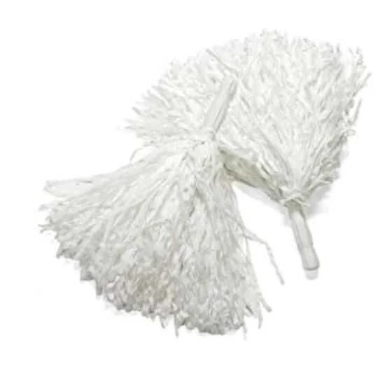 Beyaz Renk 23 Nisan 19 Mayıs 29 Ekim Okul Gösteri Ponponu - 1 Çift - 3