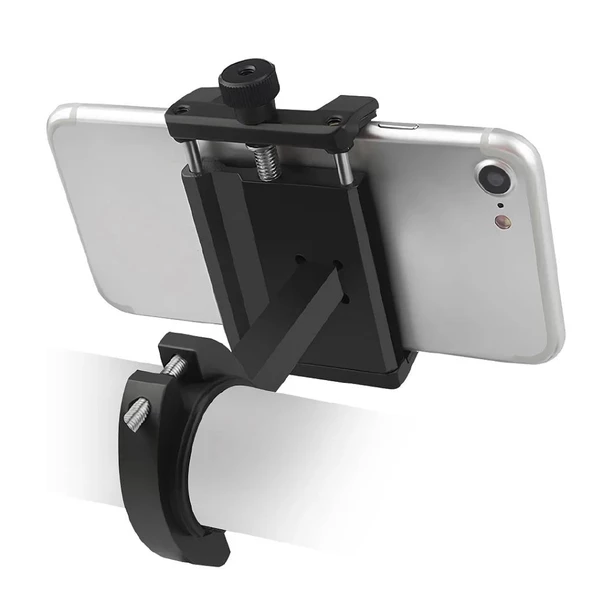 Go İthalat Telefon Tutucu Dayanıklı Gidon Uyumu CNC Alüminyum Motosiklet Bisiklet Scooter için  MT15 Tutucu - 3