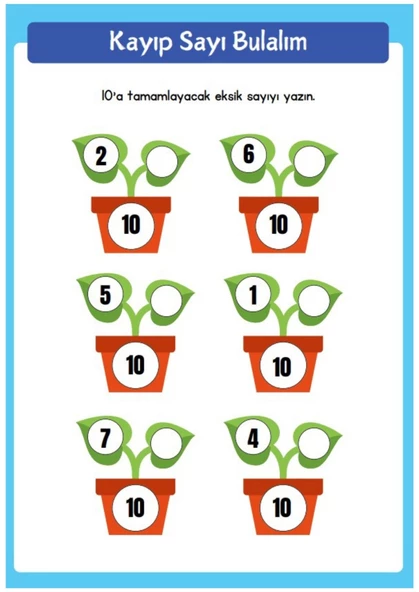 Ritmik Sayma YAZ-SİL Kitabı (Okul Öncesi ve İlkokul Öğrencileri İçin) - 4