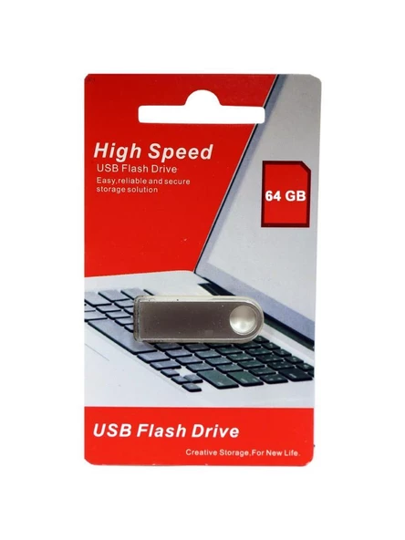 ELBA FLASH BELLEK 64 GB USB 2.0 METAL