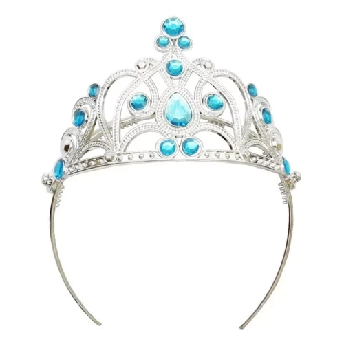 Mavi Taşlı Prenses Tacı - Resim 4