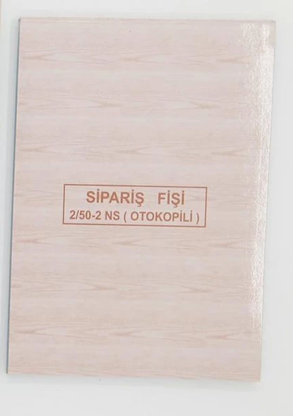 DILMAN SIPARIS FISI 14X20 2 NUSHA 50 SAYFA