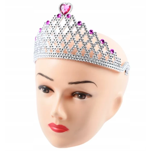 Kalpli Prenses Tacı Fuşya - Resim 2