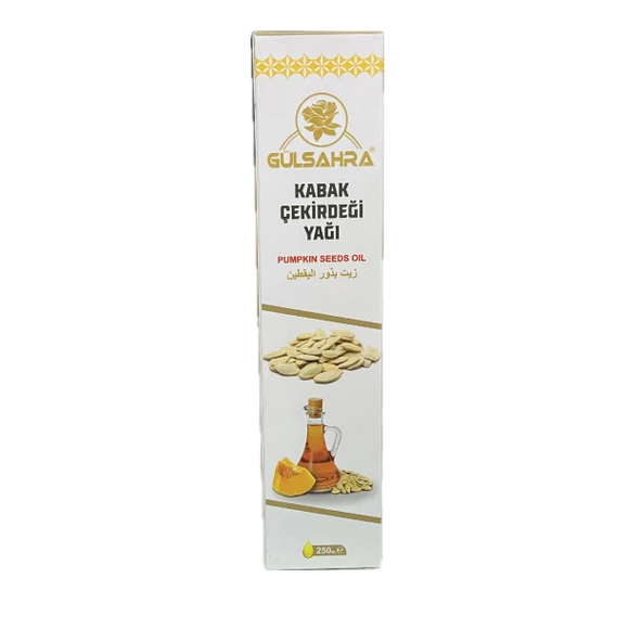 Gülsahra Kabak Çekirdeği Yağı 250 Cc 1Adet