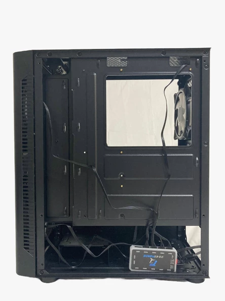 GAMEFORCE Cold Halo 4x120mm RGB Kont.ve Kumandalı Oyuncu Bilgisayar Kasası - 5