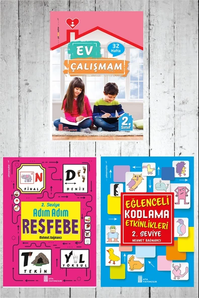 2.Sınıf Ev Çalışmalarım+Kodlama+Resfebe