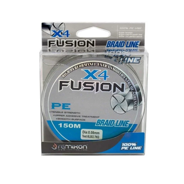 Remixon Fusion X4 0.10 mm 150m İp Misina 3.6kg Çeker