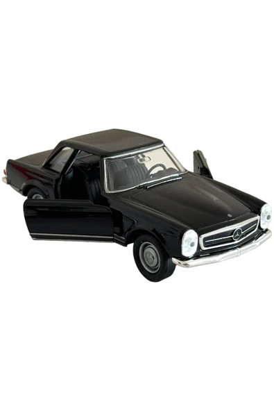 1963 MERCEDES 230SL MODEL ARABA 1:32 ÖLÇEK 11CM METAL DİECAST - 5