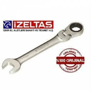 İzeltaş Mafsallı Cırcır Kombine Anahtar 19 mm 0345020019 - Resim 6