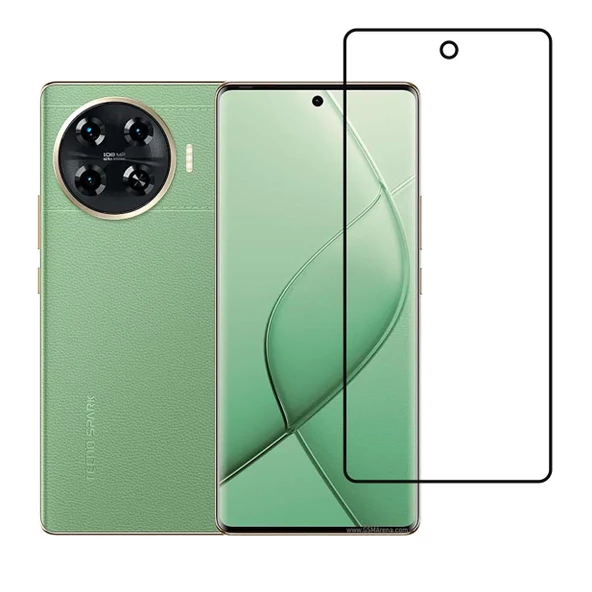 Tecno Spark 20 Pro Plus ile Uyumlu Hidrojel Ekran Koruyucu Film HD-ŞEFFAF