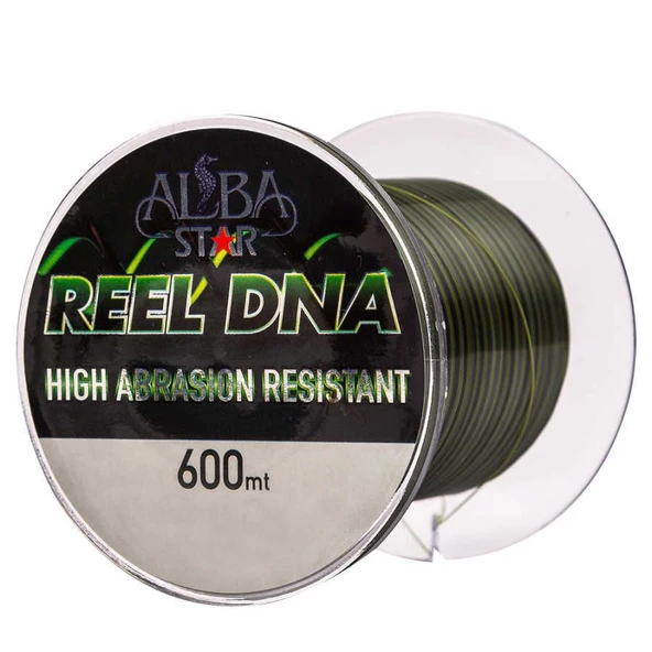 Albastar Reel Dna 0.30 mm 600m Olta Misinası Kamuflaj 6.4 kg Çeker
