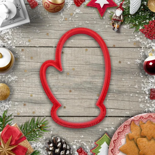 Christmas Temalı Kurabiye Kalıbı ve Şeker Hamuru Kalıbı Seti 10 Adet - 7 CM - 2