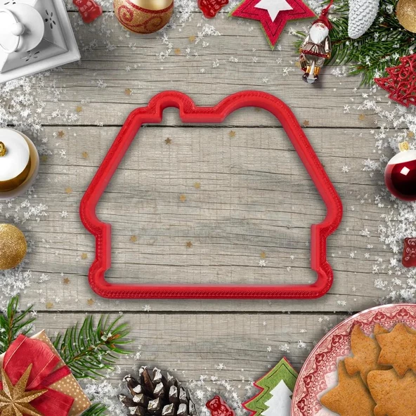 Christmas Temalı Kurabiye Kalıbı ve Şeker Hamuru Kalıbı Seti 10 Adet - 7 CM - 11