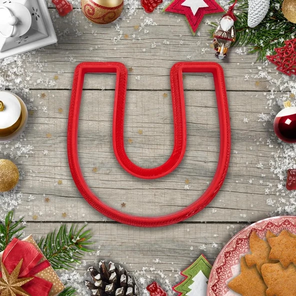 Christmas Temalı Kurabiye Kalıbı ve Şeker Hamuru Kalıbı Seti 10 Adet - 7 CM - 3