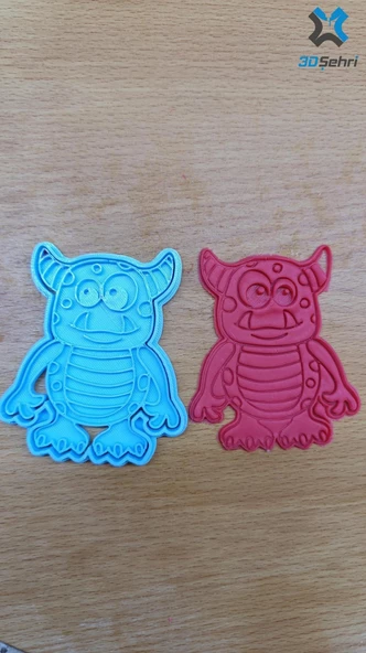 Halloween Temalı Kurabiye Kalıbı ve Şeker Hamuru Kalıbı Seti 4 Adet - 9 CM - 3