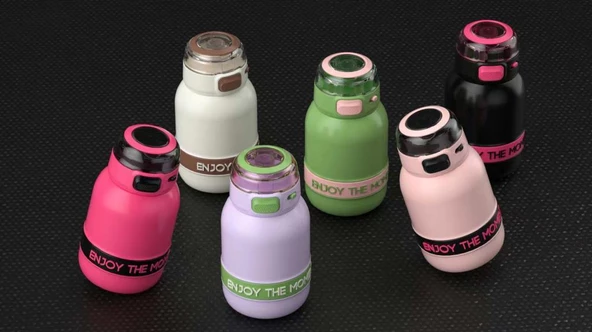 Shotay Çocuk Termos Matara 600Ml Mor - 4