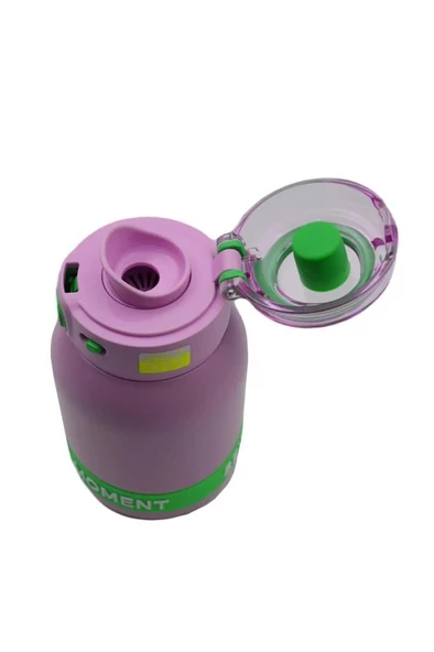 Shotay Çocuk Termos Matara 600Ml Mor - 2