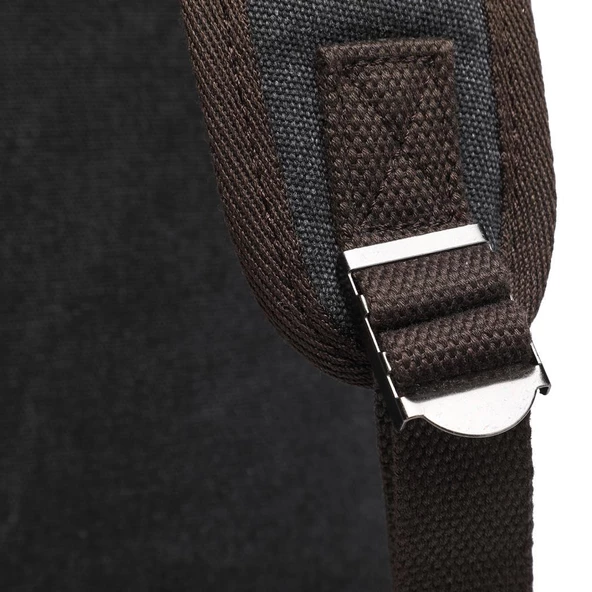 C-Active Orta Boy Erkek Sırt Çantası Kanvas Kumaş 1319 - 12