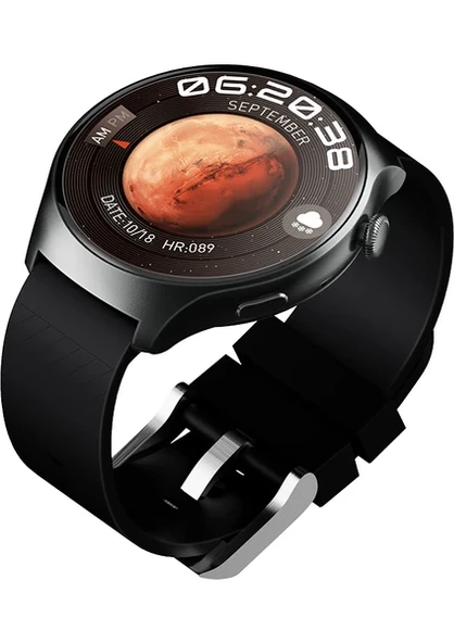 Hw6 Mini Amoled Ekran IOS ve Android uyumlu Watch 4 Akıllı Saat - 4