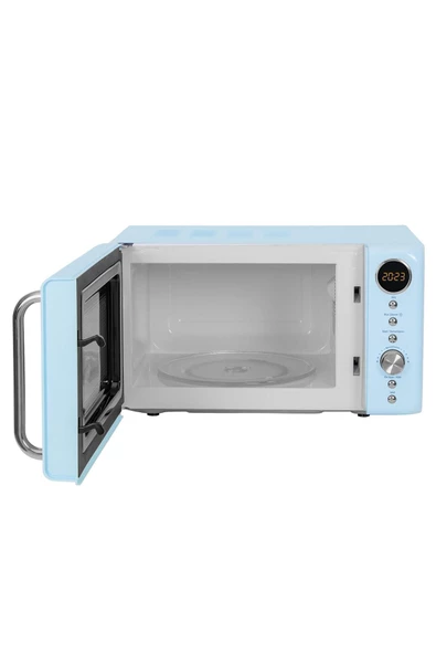 Simfer 4606 Solo Mikrodalga Fırın 20L Retro Mav - 3