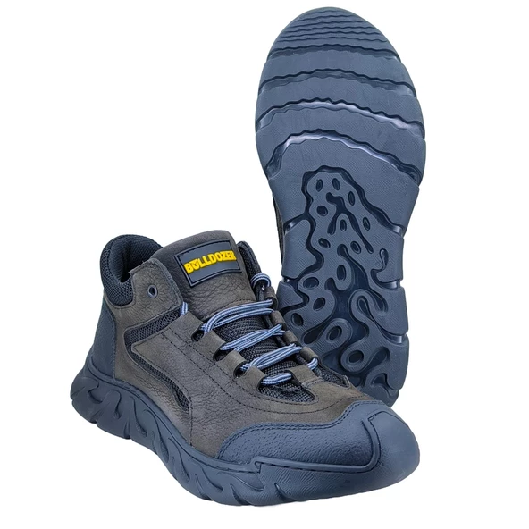 Bulldozer Outdoor Bot Nubuk Deri Antrasit 250053 - 5
