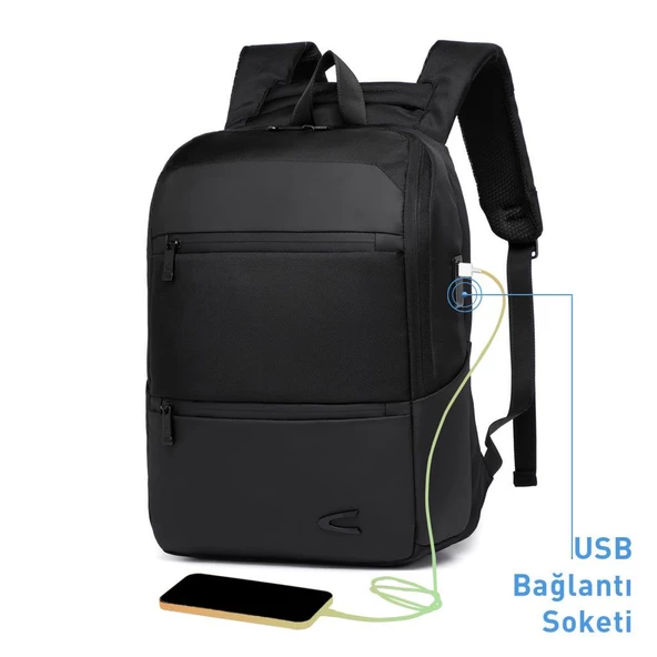 C-Active Laptop Gözlü Business Sırt Çantası Oxford Kumaş 8680 - 9