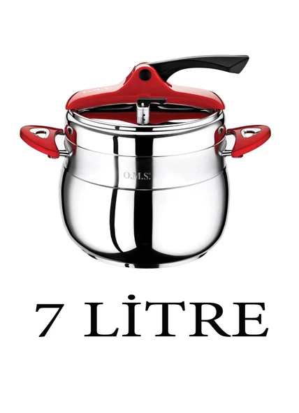 Klasik Düdüklü Tencere 7 Litre Güveç Model - 2