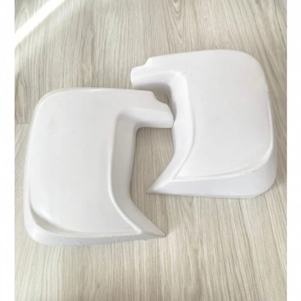 KARSAN JEST J10 ABS PLASTİK AYNA KAPAĞI BEYAZ - 2