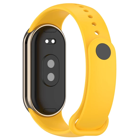 Xiaomi Mi Band 8 Serisi Klasik Kordon Silikon Strap Kayış - 11