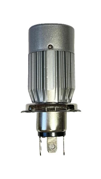 Motosiklet H4 Led Far Ampülü HS1 Tip Soğutucu Fanlı, PX43T 3 Fişli Soketli, Hi-Lo SENTİNEL MT-H4LD-7 - 2