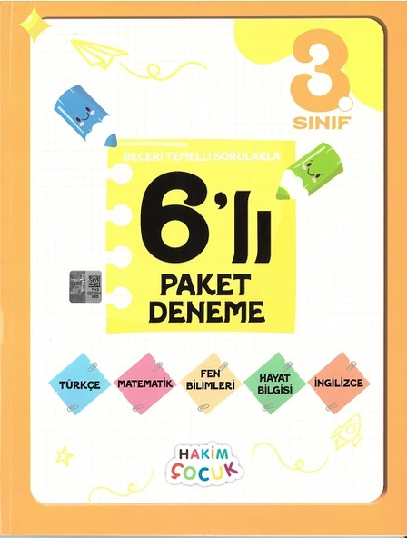 3.Sınıf Ev Çalışmalarım+6 lı Paket Deneme - Resim 3