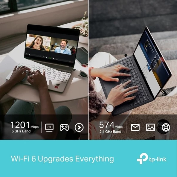 TP-LINK ARCHER TX20U NANO AX1800 Wi-Fi 6 Kablosuz USB Adaptör - 3