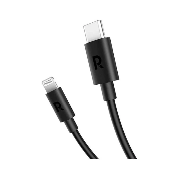 Ravpower RP-CB1016 Type-C To Lightning Cable 1M Tpe Black