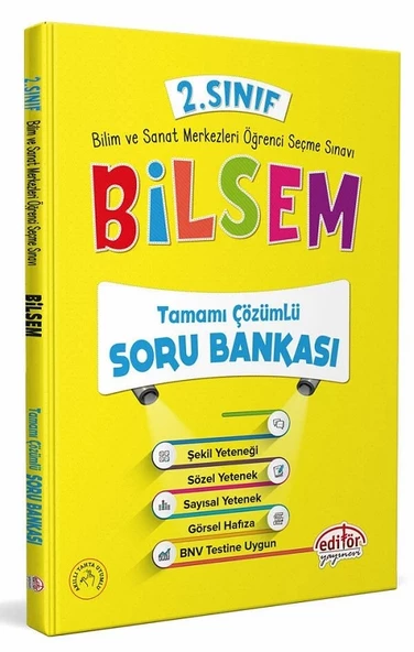 Editör 2.Sınıf Bilsem Hazırlık Kitapları Seti - Resim 2