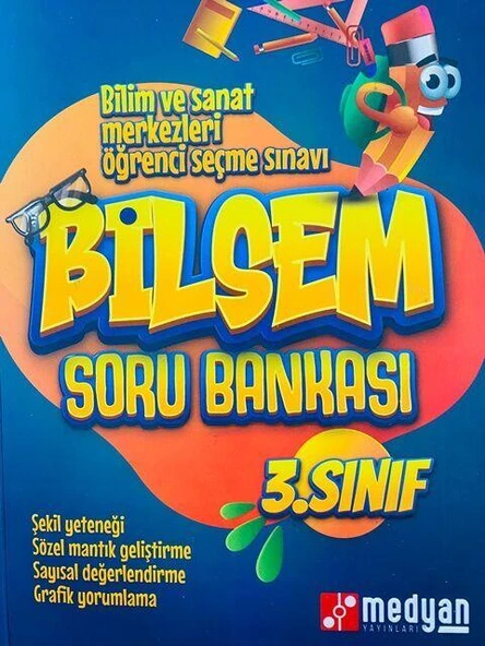 3. Sınıf Bilsem Soru Bankası Medyan Yayınları