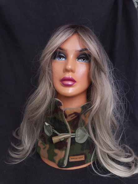 Kamuflaj desen, içi silikon de dolgulu polar boyunluk, soft ve sıcak tutar. - 4