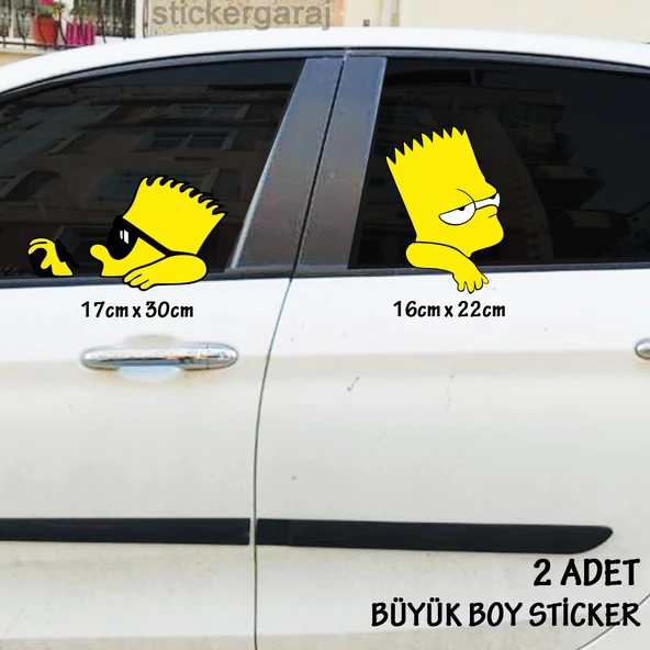 oto sticker araba yan cam yeni nesil sticker