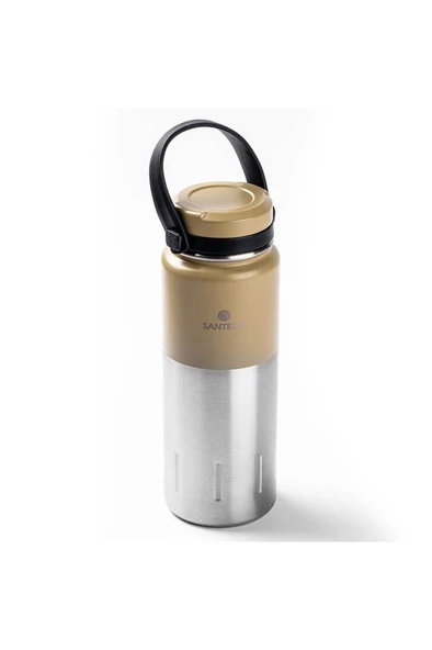 HAERS HAKİ ÇİFT KATMANLI  TUTACAKLI PASLANMAZ ÇELİK TERMOS 500 ML
500ML