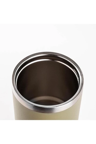 Tantitoni OUTDOOR YEŞİL 2Sİ 1 ARADA KAPAKLI TERMOS BARDAK 480ML - 4
