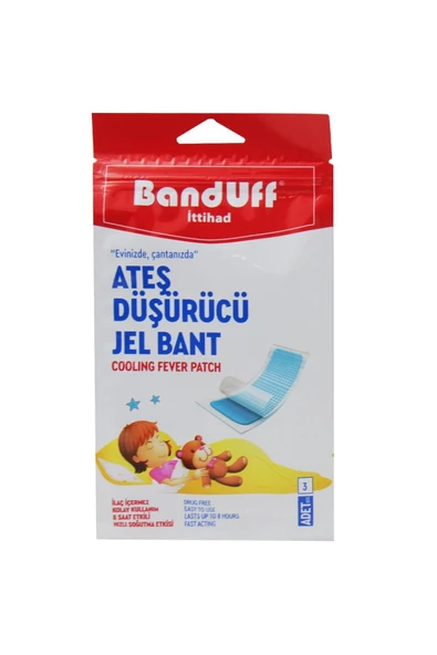 Banduff Ateş Düşürücü Jel Bant 3lü Yeni