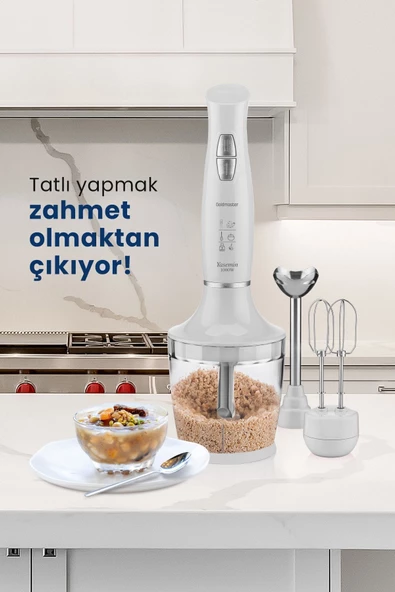Goldmaster Yasemin Blender Set (Gm 7240) Beyaz - 6