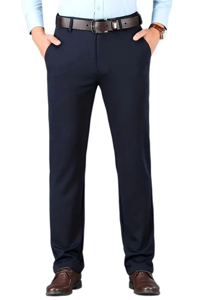 Erkek Kışlık Kumaş Pantolon Likralı BGL-ST03963 - Resim 3