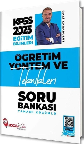 2025 KPSS Eğitim Bilimleri Öğretim Yöntem ve Teknikleri Soru Bankası Hoca Kafası