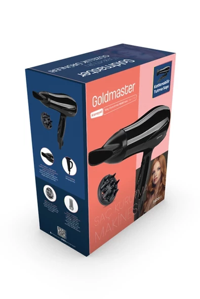 Goldmaster Karayel Saç Kurutma Gm(7162) Gold - 8