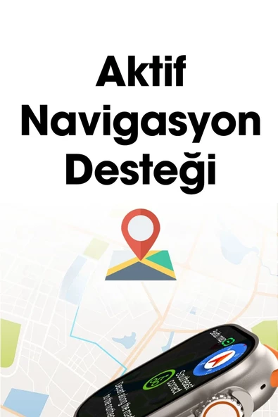 WEARFİT HW69 ULTRA 2 Akıllı Kol Saati Smart Watch Model:inç 49mm AMOLED Ekran (SİYAH) - 5