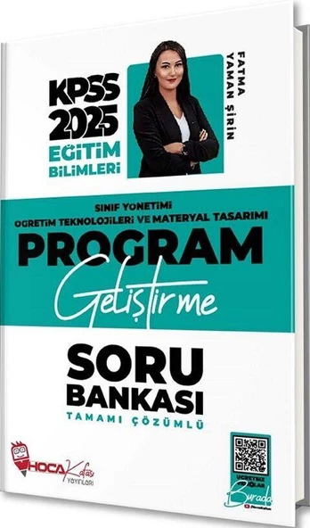 2025 KPSS Eğitim Bilimleri Program Geliştirme Soru Bankası Hoca Kafası