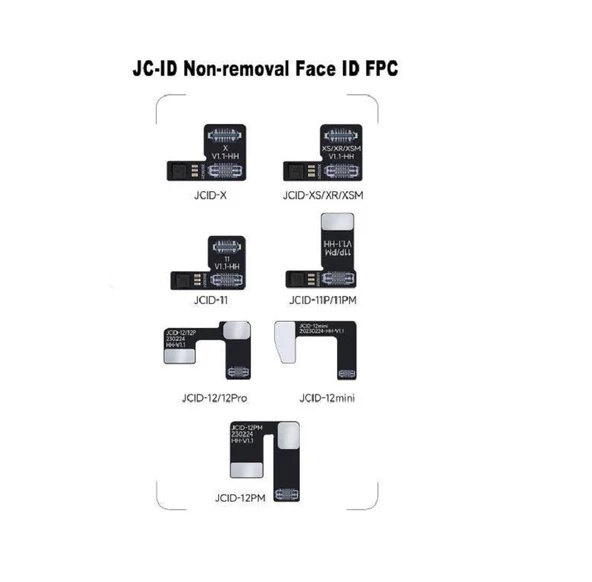 JCID İphone 12 Pro Max Face ID Non-Removal Repair FPC Flex (iphone12PM)