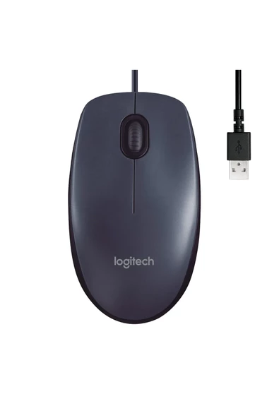 Logitech B100 Optik Kablolu Mouse - 2