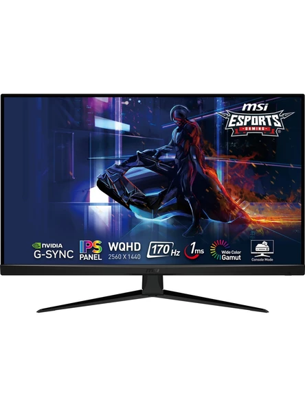 MSI G321Q 31.5" 1 ms 2K IPS 170 Hz Oyuncu Monitörü
